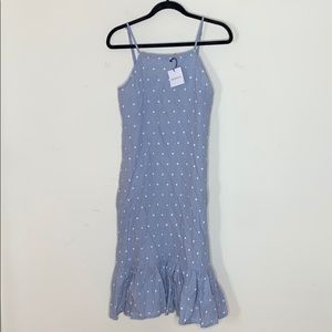 Mantaikotai | Linen Polka Dot Dress
